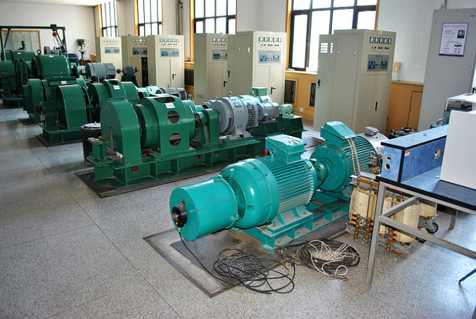 金江镇某热电厂使用我厂的YKK高压电机提供动力安装尺寸